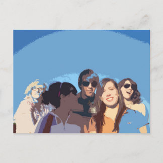 Carte Postale groupe modifié à ballpark