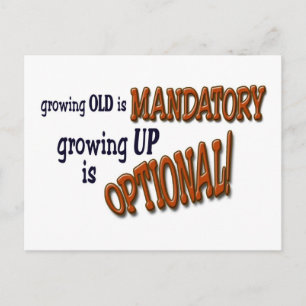 Carte Postale Growin Old !