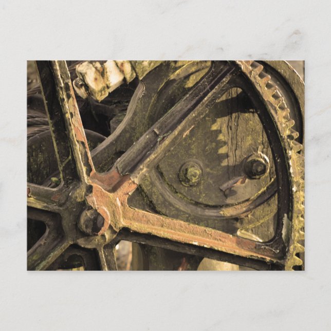 Carte Postale Grue oubliée (Devant)