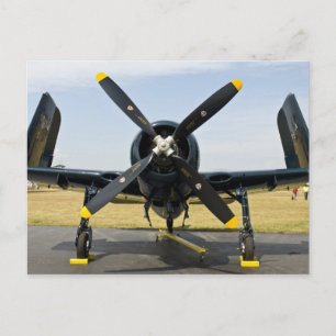 Carte Postale Grumman F8F Bearcat chasseur embarqué de la marine