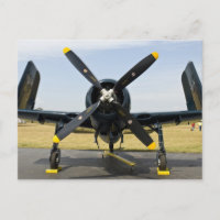 Grumman F8F Bearcat Navy Carrier Fighter sur