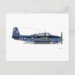 Carte Postale Grumman TBM Avenger