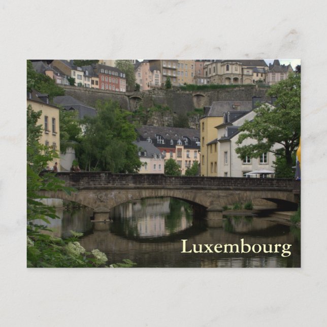Carte Postale Grund, Luxembourg (Devant)