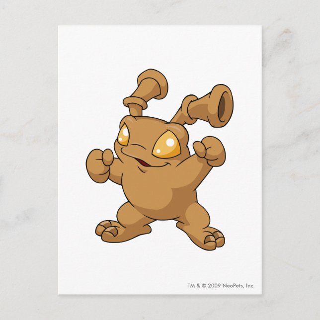 Carte Postale Grundo Brown (Devant)