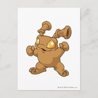 Carte Postale Grundo Brown