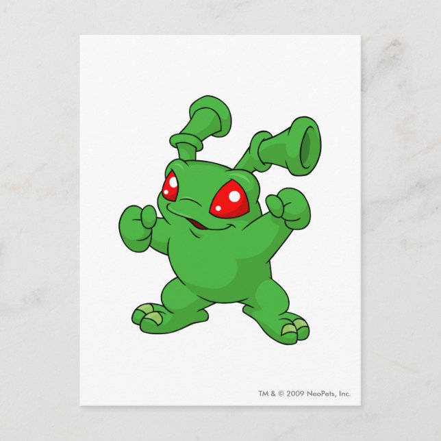 Carte Postale Grundo Green (Devant)