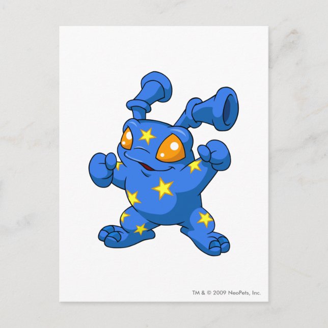 Carte Postale Grundo Starry (Devant)
