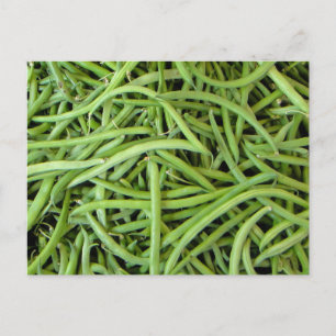 Carte Postale grüne Bohnen