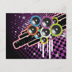 Carte Postale Grunge