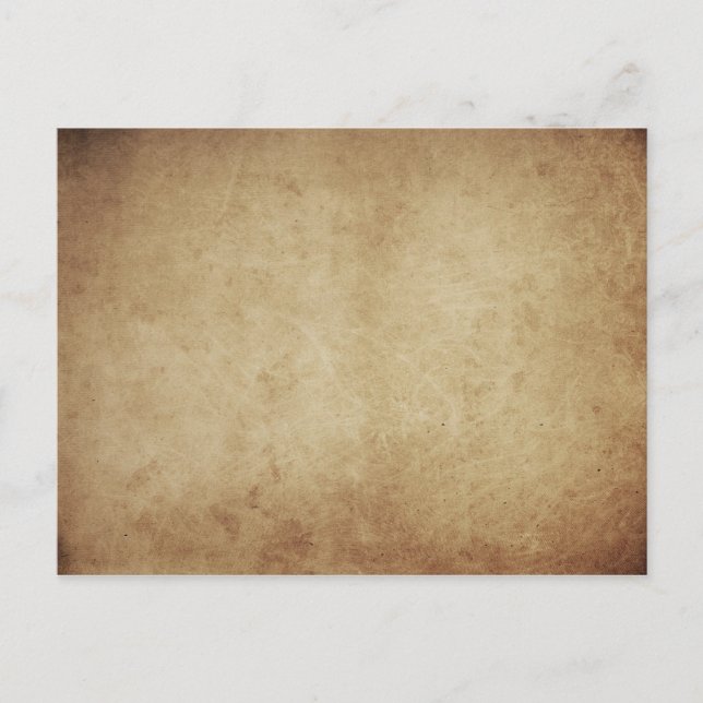 Carte Postale Grunge Parchment Rustique (Devant)