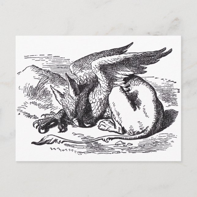 Carte Postale Gryphon (Devant)