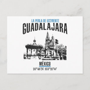 Carte Postale Guadalajara