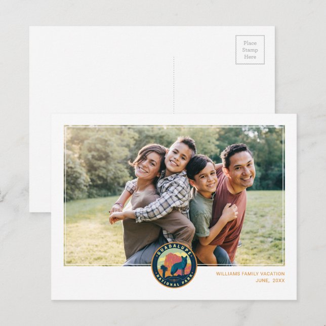 Carte Postale Guadalupe National Park (Devant / Derrière)