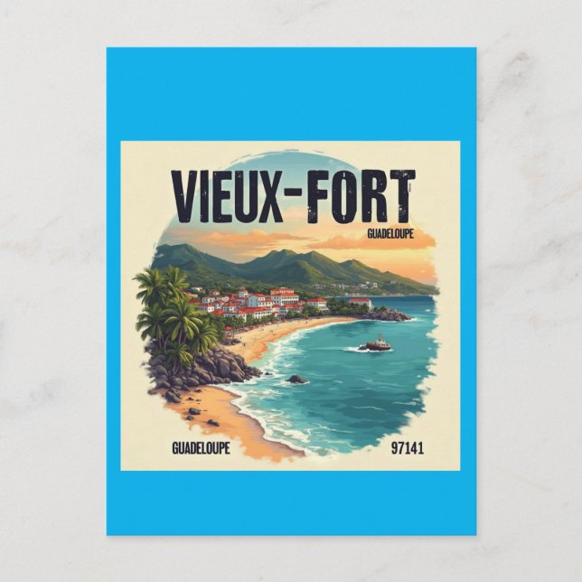 CARTE POSTALE GUADELOUPE (Devant)