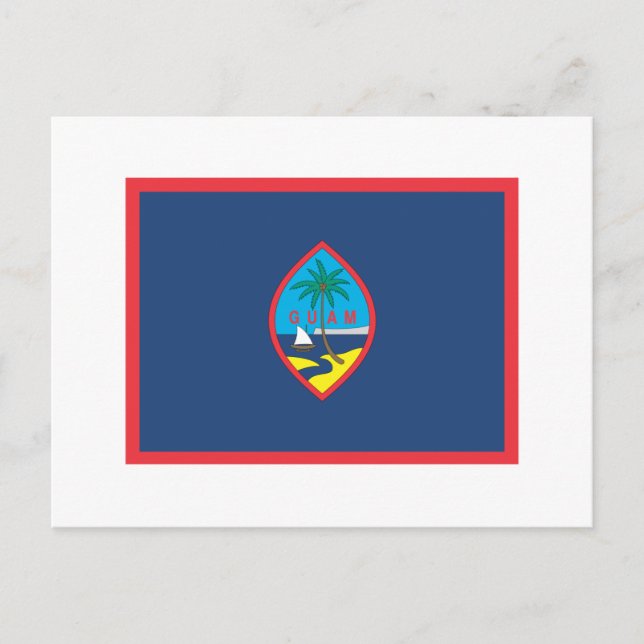 CARTE POSTALE GUAM FLAG (Devant)