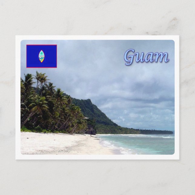 Carte Postale Guam - Plage - (Devant)
