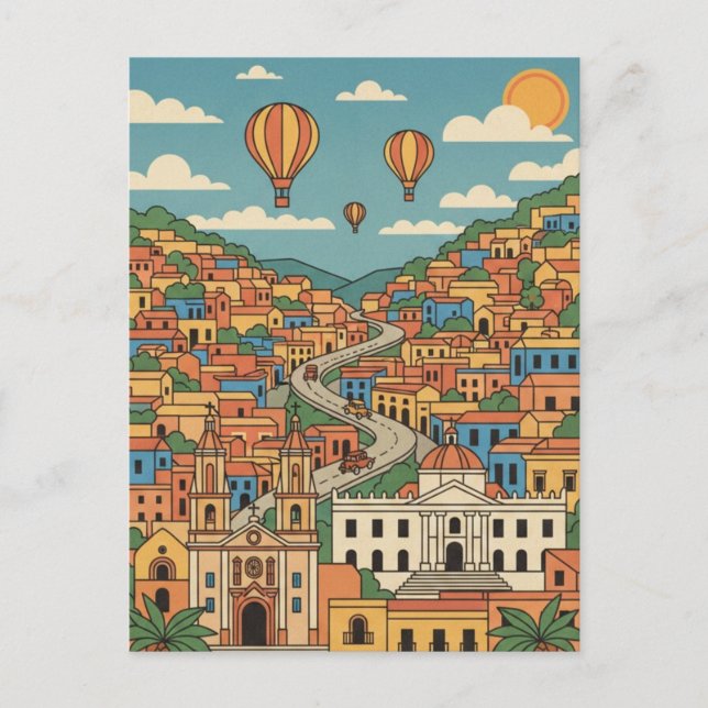 Carte Postale Guanajuato Mexique (Devant)