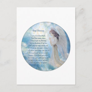 Carte Postale Guardian Angel Blessings