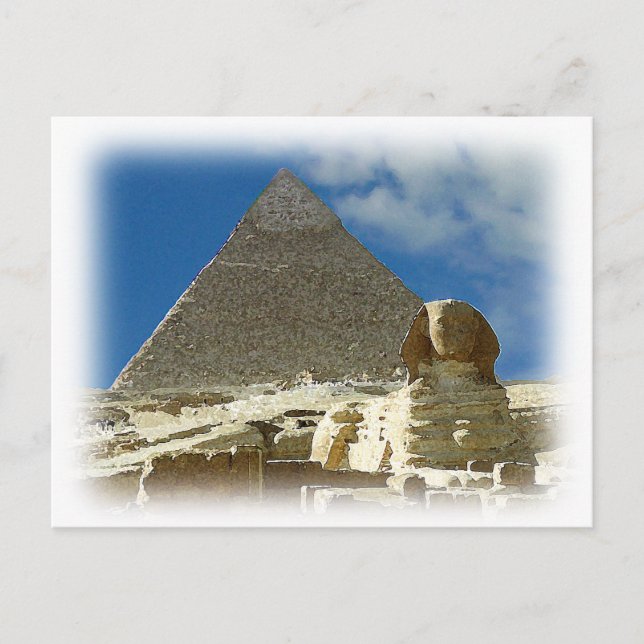 Carte Postale Guardian de Giza (Devant)