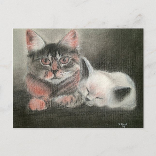 Carte postale Guardian et AngelUn portrait de t (Devant)