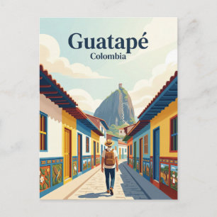 Carte Postale Guatapé Colombie