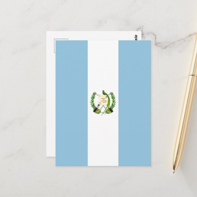 Carte Postale Guatemala (Devant/Arrière en situation)