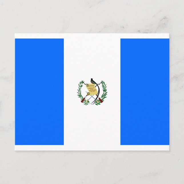 Carte Postale Guatemala Flag (Devant)