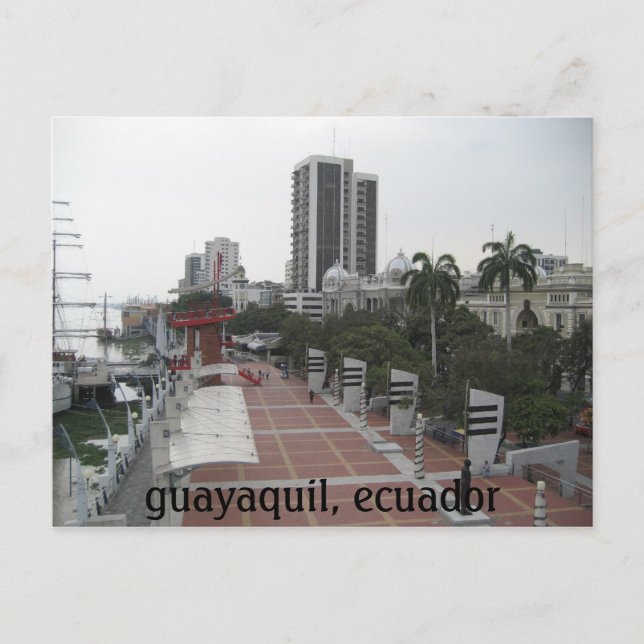 Carte Postale guayaquil, équateur (Devant)