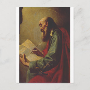 Carte Postale Guercino Saint Paul l'Apôtre Beaux-Arts