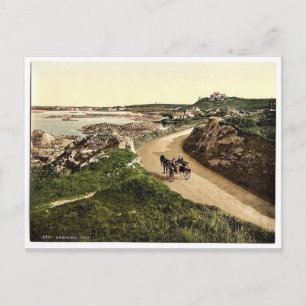 Carte Postale Guernesey, Cobo, Îles Anglo-Normandes, Angleterre 