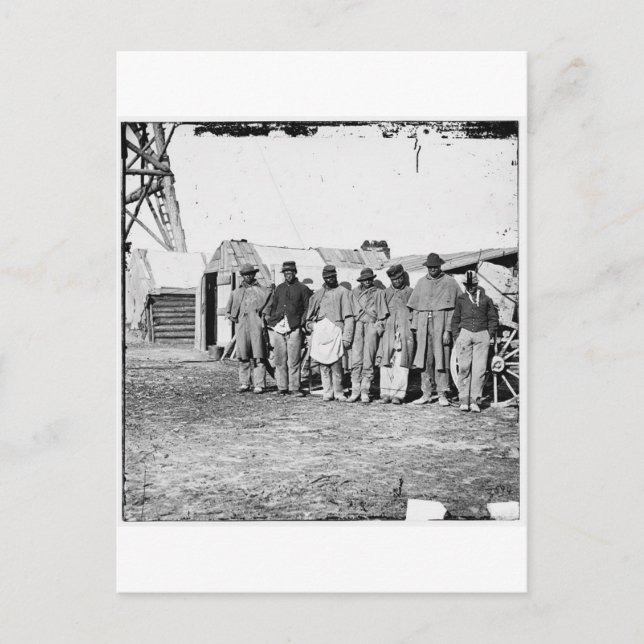 Carte Postale Guerre civile, Black Teamsters (Devant)