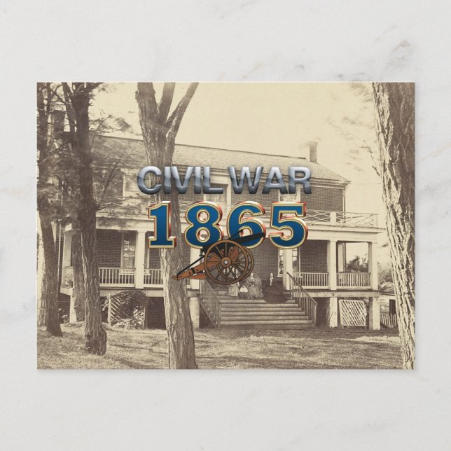 Carte Postale Guerre civile de l'ABH 1865 (Devant)