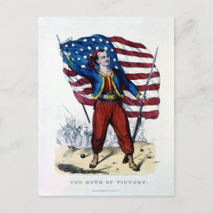 Carte Postale Guerre civile New York Zouaves