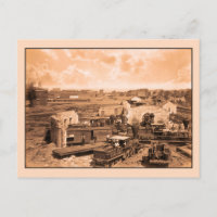 Guerre civile, Roundhouse d'Atlanta détruite, 1866
