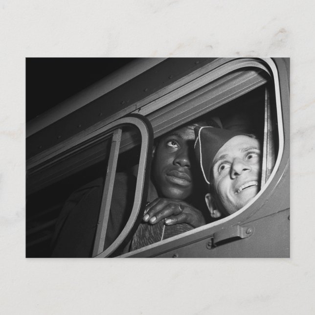 Carte Postale Guerre de l'égalité des chances, années 1940 (Devant)