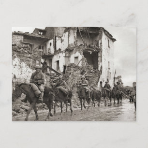 Carte Postale Guerre mondiale     IIAllied patrouille, Anzio