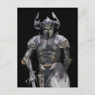 Carte Postale Guerrier de fée