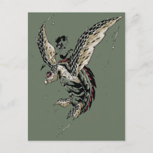 Carte Postale guerrier de hawksbill