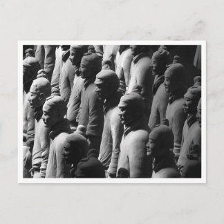 Carte Postale Guerriers de terre cuite Xian Chine Photographie P