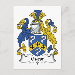 Carte Postale Guest Family Crest