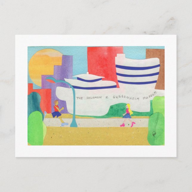 Carte Postale Guggenheim (Devant)