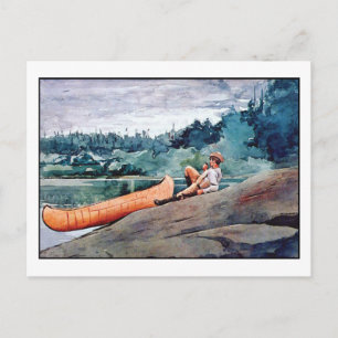 Carte Postale Guide de Winslow Homer Fine Art Watercolor