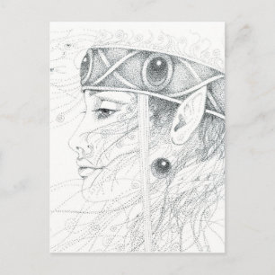 Carte Postale Guide des anges de Shaman