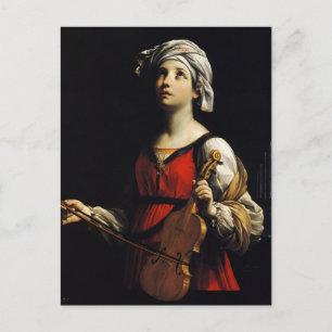 Carte Postale Guido Reni - St Cecilia