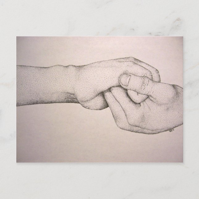 Carte Postale Guillemets inspirants (Devant)