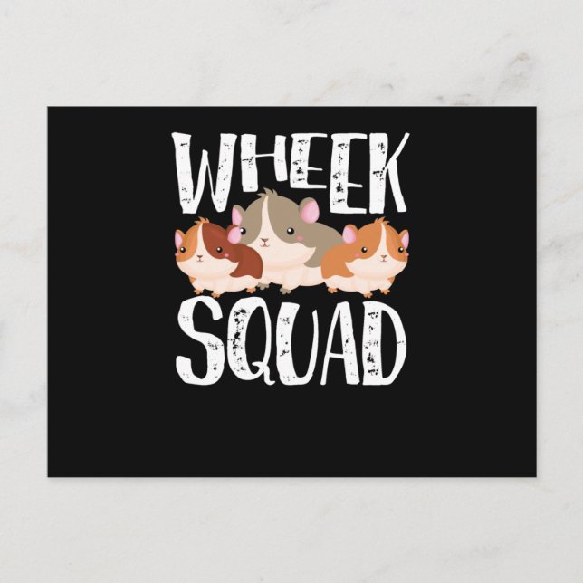 Carte Postale Guinea pig squad (Devant)