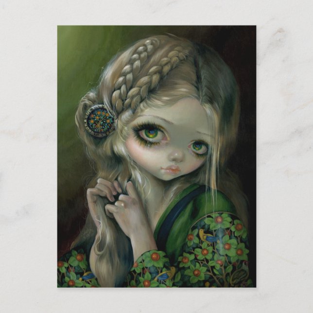 Carte Postale "Guinevere Avait Les Yeux Verts" (Devant)