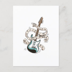 Carte Postale guitar