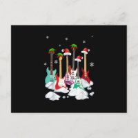 Guitar Santa Hat