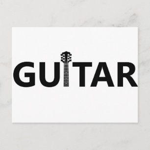 Carte Postale guitare